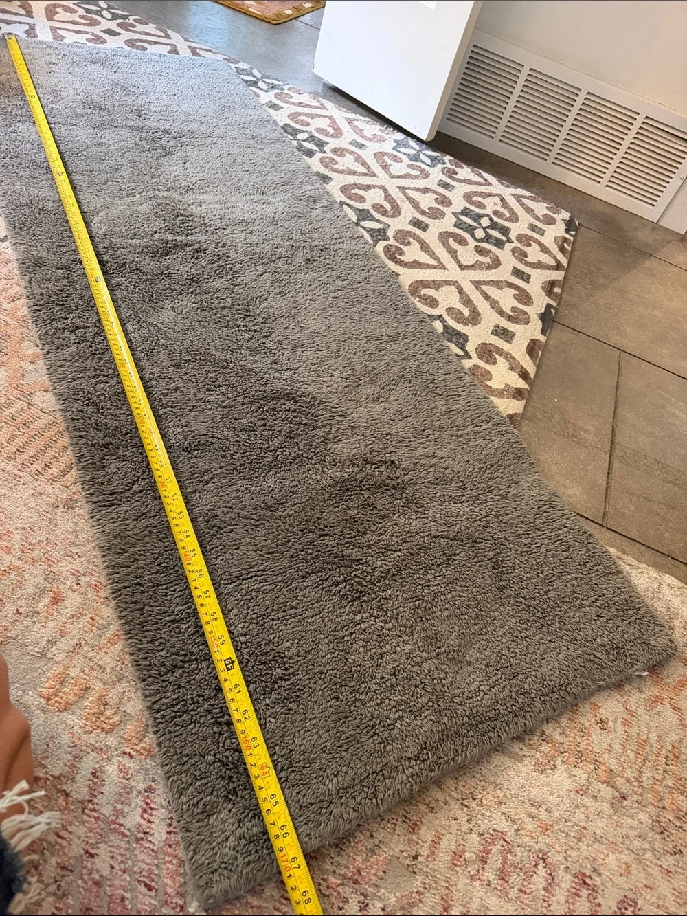 Pottery Barn plush shag